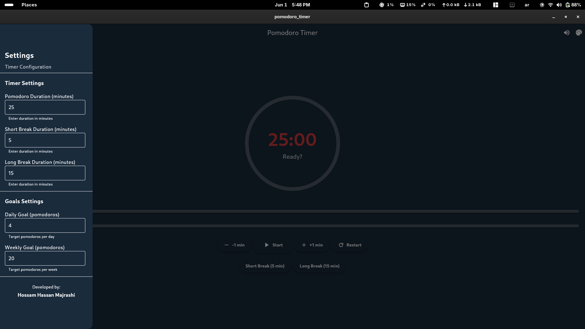 Pomodoro Timer screenshot 1